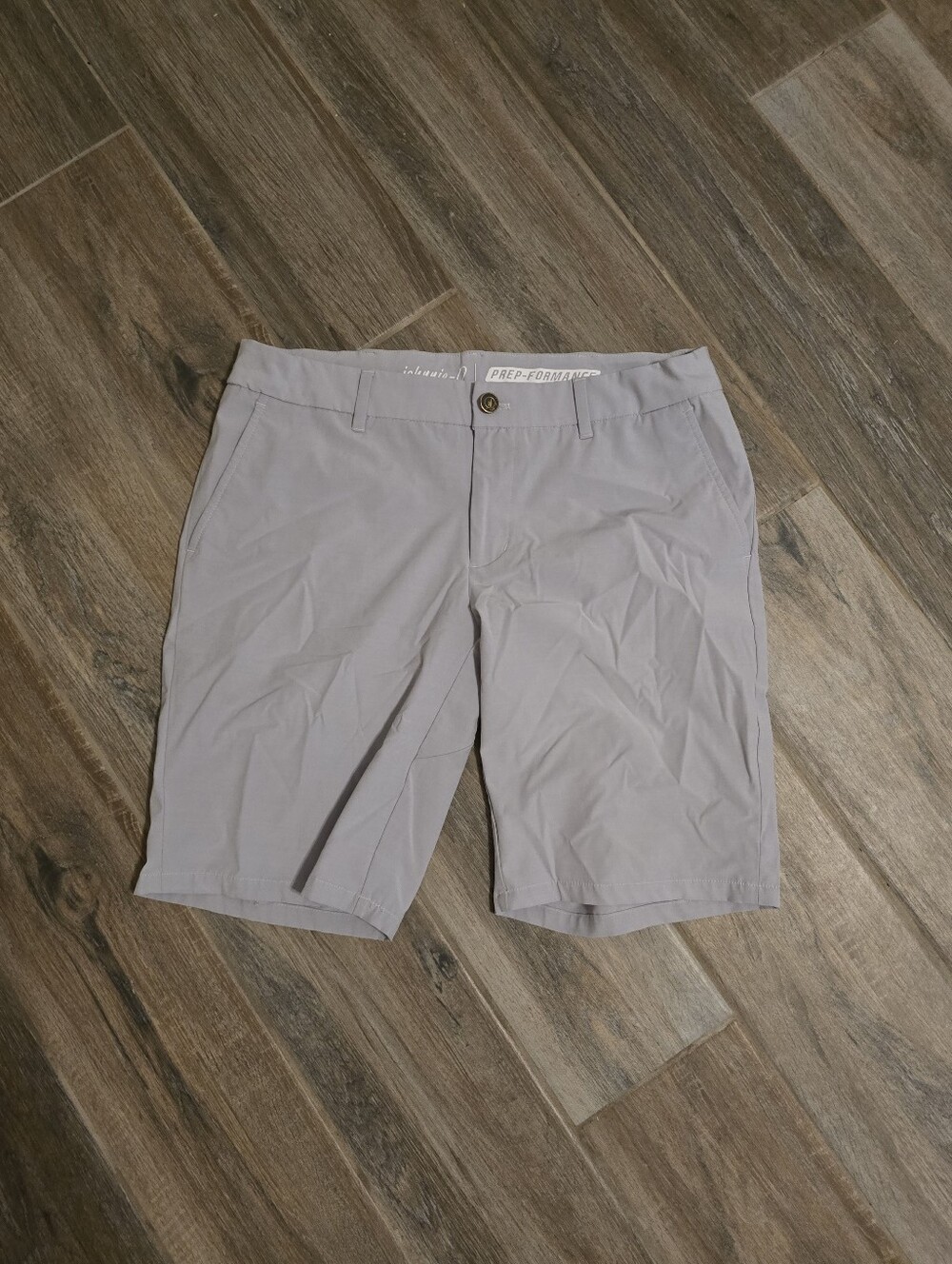Johnnie-O Prep Formance Montgomery Boys Youth Shorts Gray